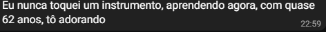 Depoimento de aluno
