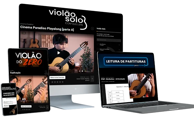 Combo 4 Cursos em todos os dispositivos